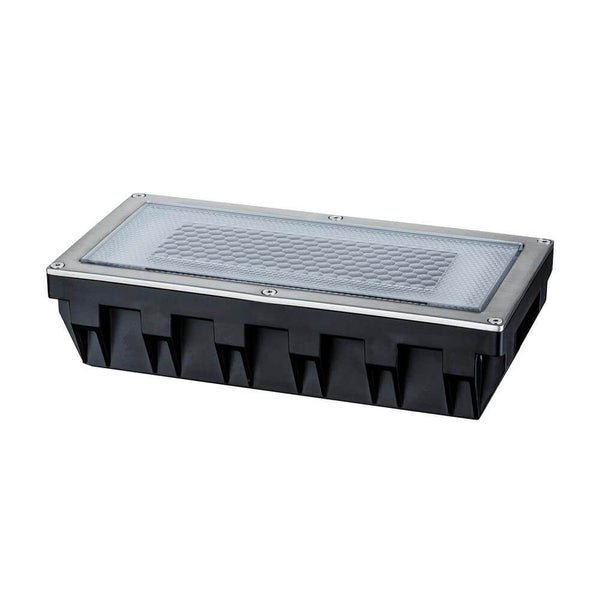 LED Solar Bodeeinbaulampe Box IP67 Edelstahl für den Garten, wasserdichte Solar-Bodeneinbauleuchte