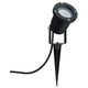 Special Line Garden Spotlight IP44 GU10 3,5W Schwarz Alu Gartenstrahler mit Spieß für warmweißes Licht
