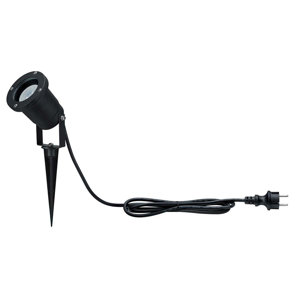 Special Line Garden Spotlight IP44 GU10 3.5W Black Aluminum