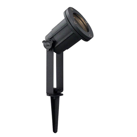 Projecteur de jardin sur piquet Spotlight IP54 noir pour un éclairage extérieur optimal dans le jardin.