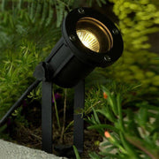Spotlight Garten Spiess-Strahler IP54 Schwarz