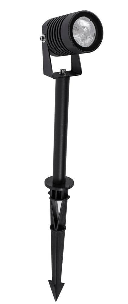 Stake LED Außenspießleuchte H 45cm 3000K Schwarz IP65 im schlanken Design für die Gartenbeleuchtung