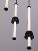 Stalactite Pendelleuchte 3-flammig Ø 35cm 3000K Schwarz mit eleganten, modernen Design.