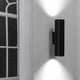 Stan Wandlampe Up & Down - elegante Wandleuchte aus Aluminium mit gleichmäßiger Lichtverteilung.