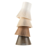 Lampe à pose Petite 4610 en bois 130 cm