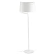 Stehlampe BERNI Weiß, elegante weiße Stehlampe mit modernem Design für stilvolle Innenräume.