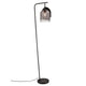 Moderne Stehlampe Boshi mit gläsernem Lampenschirm und minimalistischen Design.