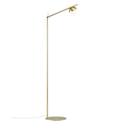 Stehlampe Contina mit elegantem Design und opalweißer Glaskuppel, blendfreies Licht für stilvolle Räume.