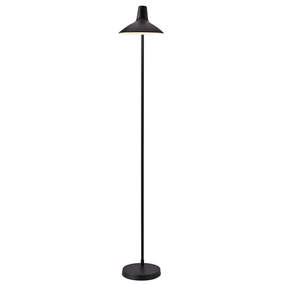 Stehlampe Darci im Industriedesign, elegante Lichtquelle für Wohnzimmer und Arbeitsbereich.