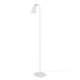Stehlampe Nexus 2 in elegantem Weiß mit schwenkbarem Lampenschirm und retro Stil