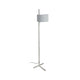 Stehlampe STAND UP Aluminium, Grau mit modernem Design und eleganter Form.