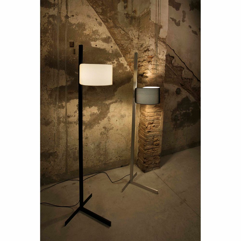 Stehlampe STAND UP Aluminium, Schwarz  Faro Barcelona   