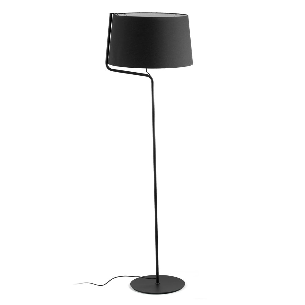 BERNIE Black floor lamp