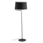 Gulvlampe BERNIE svart med moderne design og elegant form, ideell for ethvert rom.