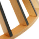 Detailansicht der Holzlamellen der Holz-Hängeleuchte Smukt von Steinhauer, elegant und modern gestaltet.