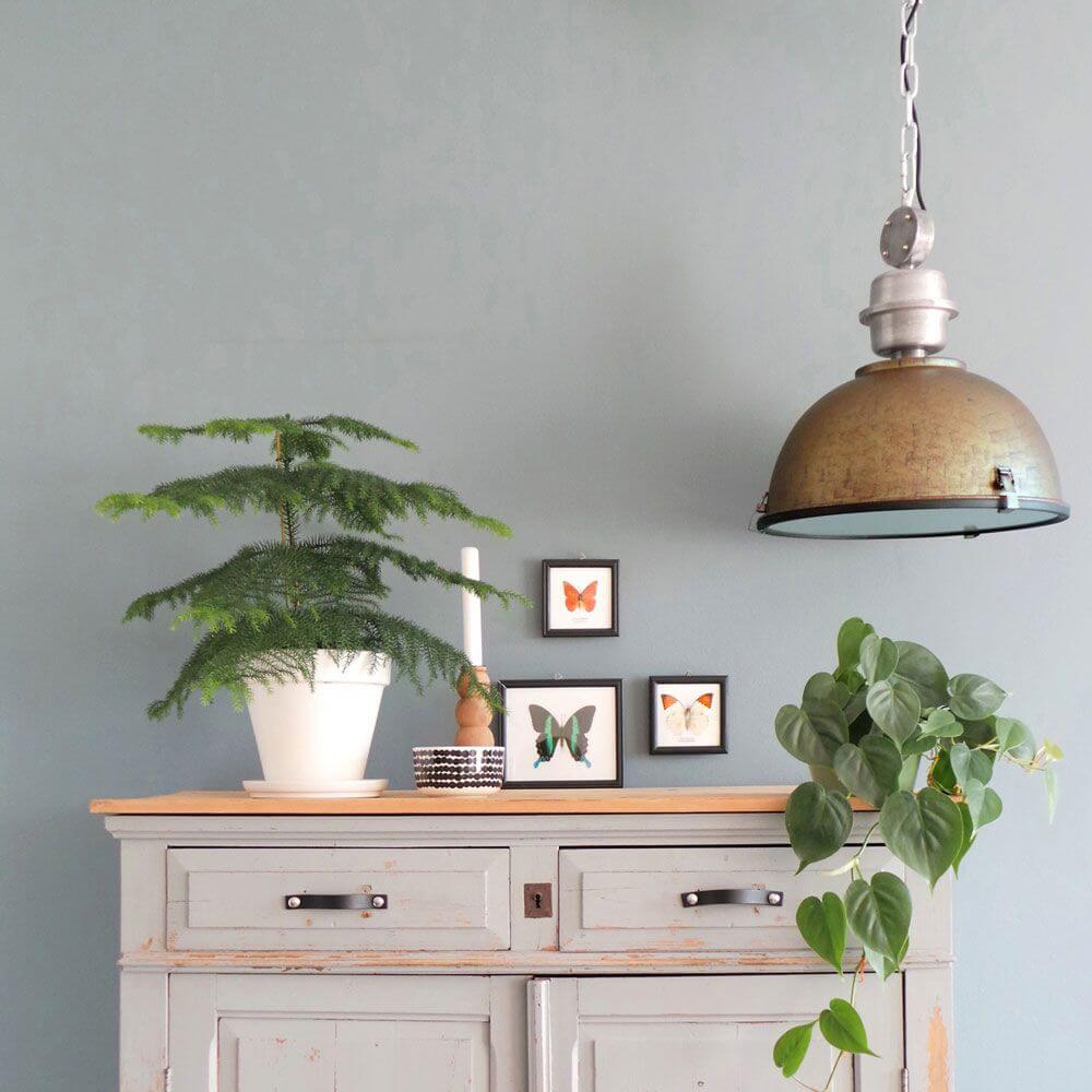Industrial hanging lamp bikkel Ø42cm