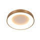 LED-Deckenleuchte Ringlede Ø38cm in modernem Design mit warmweißer Beleuchtung.