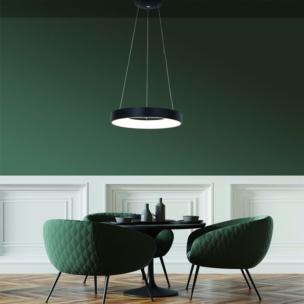 Lámpara colgante LED Ringlede Ø48cm