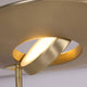 LED-Deckenfluter Zenith mit Lesearm & Tastdimmer CCT in edlem Design und dimmbarem Licht.