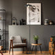 LED-Deckenfluter Zenith mit Lesearm & Tastdimmer CCT in modernem Wohnzimmer mit Stil.