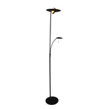 LED-Deckenfluter Zenith mit Lesearm & Tastdimmer CCT