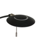 LED-Deckenfluter Zenith mit Lesearm & Tastdimmer CCT nahaufnahme mit Kabel und Schalter