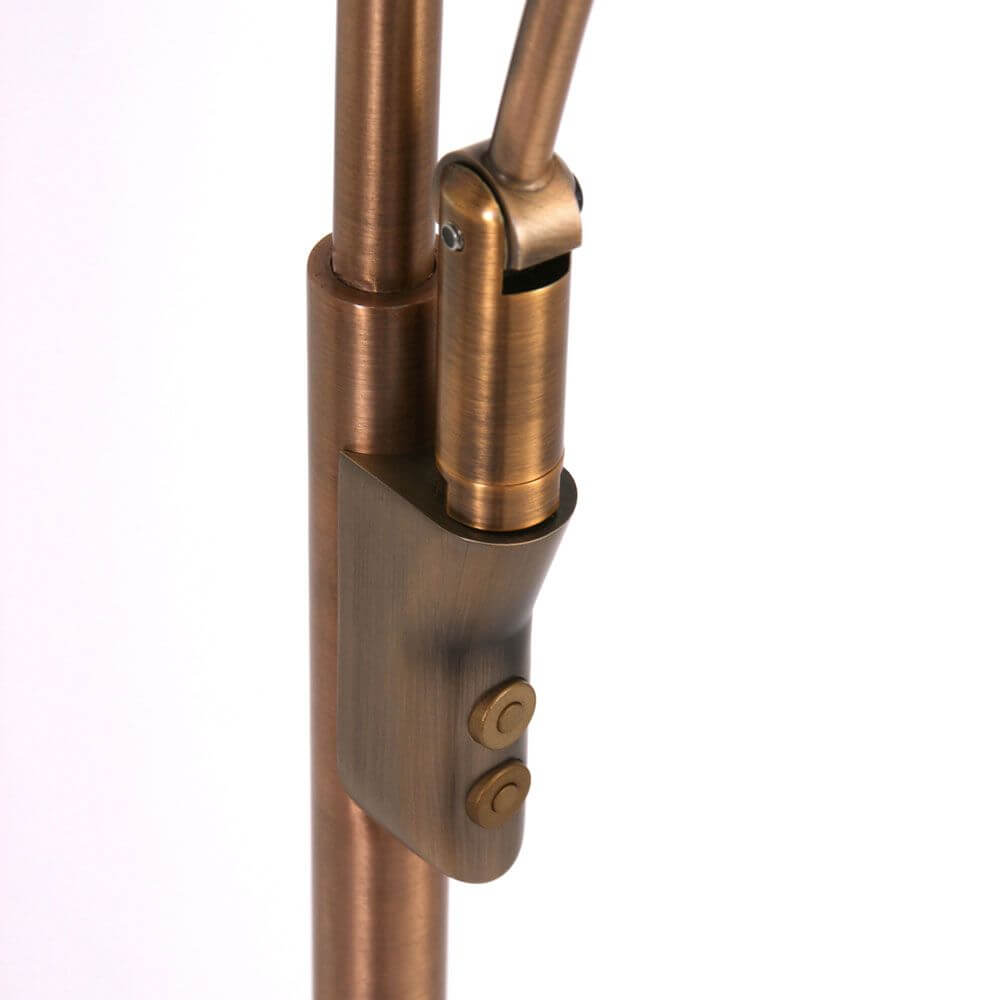 LED-Deckenfluter Zenith mit Lesearm & Tastdimmer CCT
