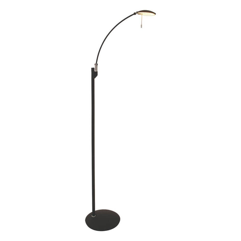 LED-Stehleuchte Zenith Tastdimmer 2200-4000K in schlichten, eleganten Design für perfekte Wohnraumbeleuchtung.