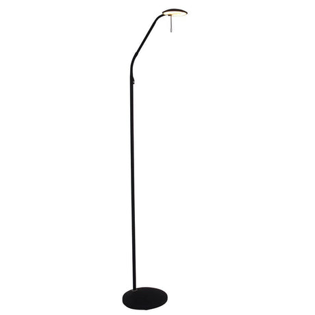 LED-Stehleuchte Zenith 2200-4000K in modernem Design mit dimmbarer Lichtsteuerung.