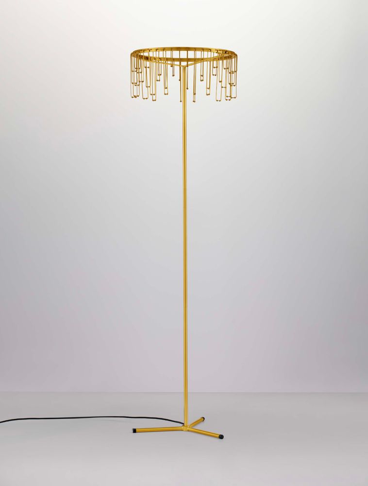 Stellar LED floor lamp H 141cm Ø 40cm 3000K