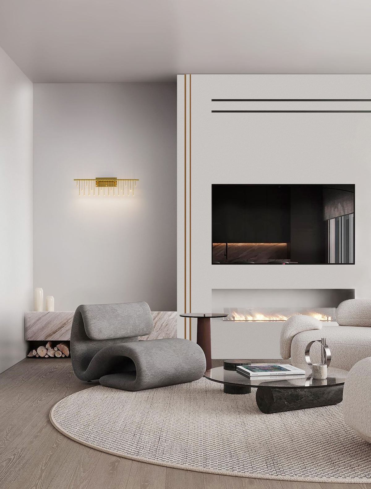 Stellar LED Wandleuchte 25-flammig 3000K (6)