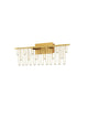 Stellar LED Wandleuchte 25-flammig 3000K in elegantem goldenen Design.