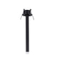 Stilvi Deckenleuchte H 24cm Ø 5cm 3000K - elegante schwarze Pendelleuchte mit Halterung