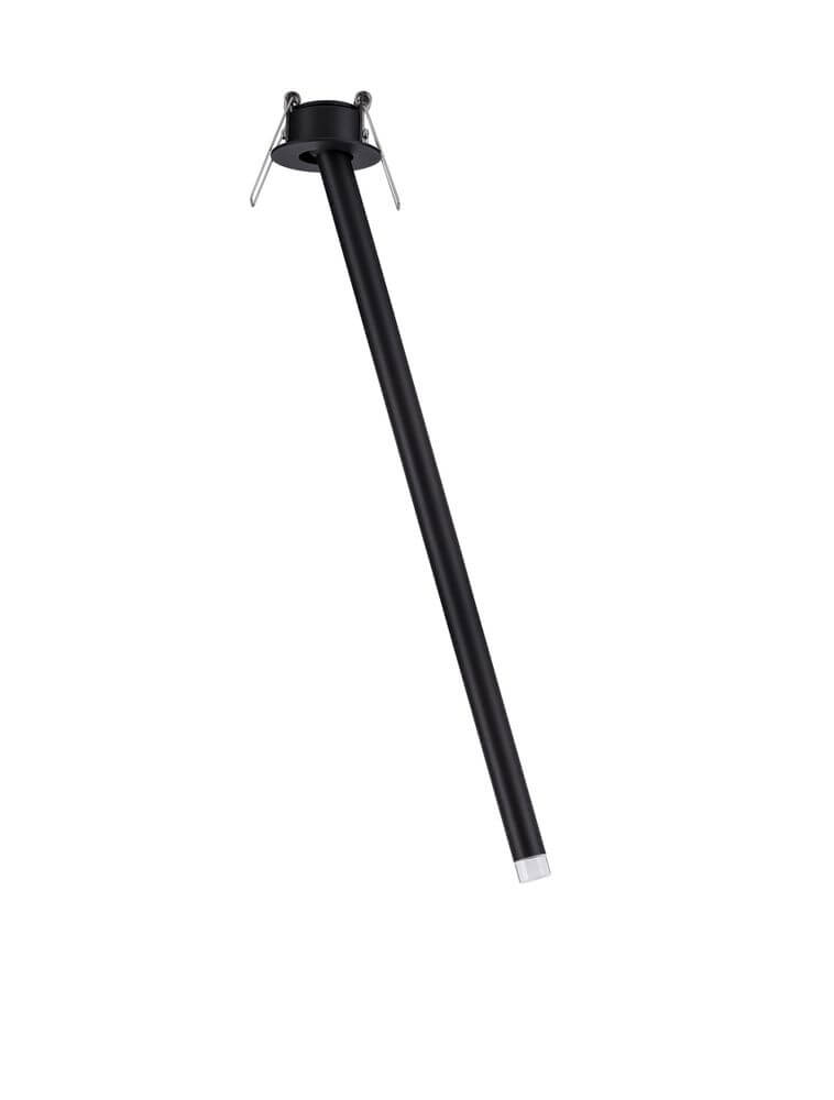 Stilvi Deckenleuchte H 44cm Ø 5cm 3000K, elegante schwarze Deckenleuchte für ein stilvolles Ambiente.