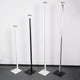 Sting Dim2warm langlebige LED-Stehleuchte in verschiedenen Höhen: 120cm, 150cm, 180cm.
