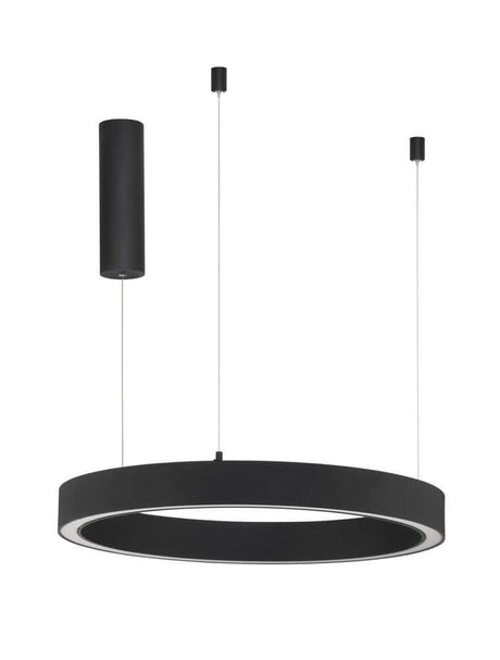 Sting LED Pendel Ø 60cm 3000K, elegant design, pulverlakeret aluminium, moderne lys til enhver indretningsstil.