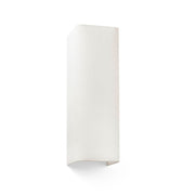 Stoff-Wandlampe COTTON Eckig 2-flammig Beige