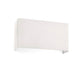Stoff-Wandlampe COTTON Rechteckig Beige
