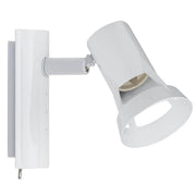 Strahler Teja   Weiß GU10 – eleganter Wandspot mit modernem Design und GU10-Sockel, ideal für jedes Wohnambiente.