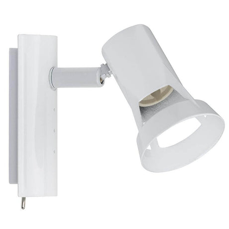 Strahler Teja   Weiß GU10 – eleganter Wandspot mit modernem Design und GU10-Sockel, ideal für jedes Wohnambiente.