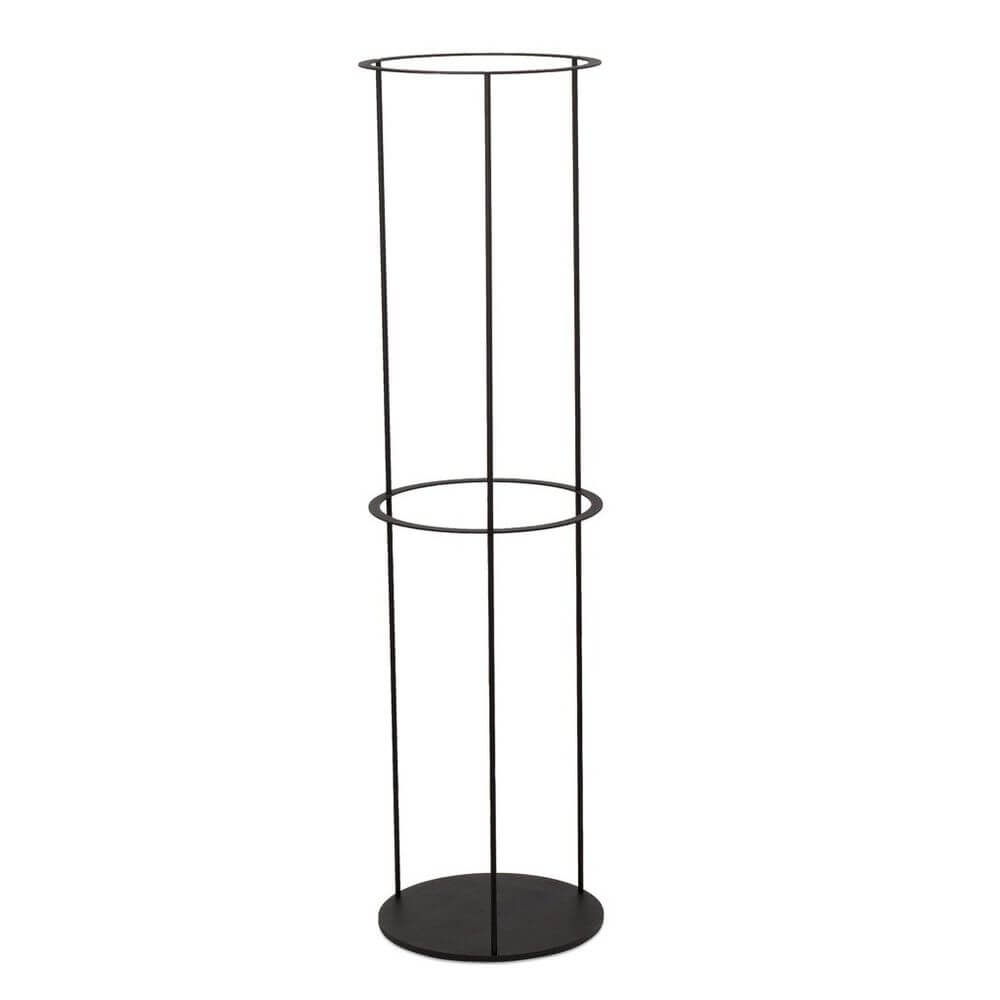 Structure 153cm für Versus Schwarz - eleganter schwarzer Standhalter für moderne Raumgestaltung.