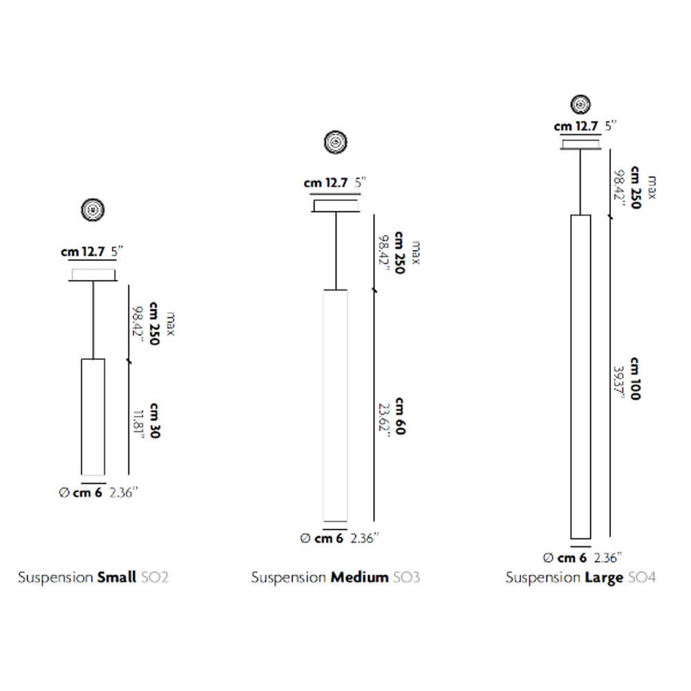 Lampa wisząca Lodes A-Tube GU10