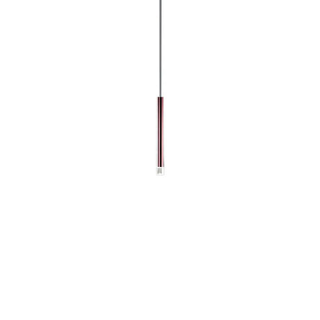 Lodes A-Tube Nano LED Hængelampe med et slankt, moderne design i rød finish.
