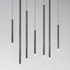 Lodes A-Tube Nano LED Hängelampe mit mehreren schmalen LED-Röhren in verschiedenen Längen, modern und elegant.