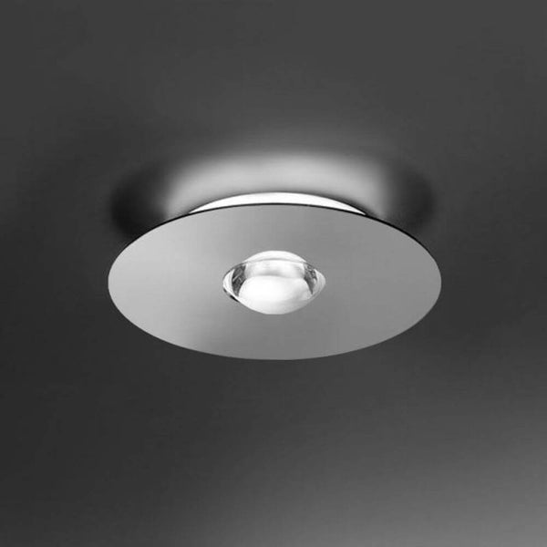 Lodes Bugia Single LED Deckenlampe, flache runde Deckenleuchte mit markantem Mittelpunkt und elegantem Lichteffekt
