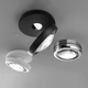 Lodes nautilus led plafondlamp roteerbaar