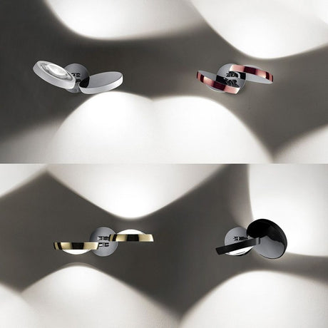 Lodes Nautilus LED Wandlampe in verschiedenen Designs, strahlendes Licht für individuelles Ambiente.