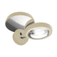 Lodes Nautilus LED Wandlampe 2300 Lumen mit konvexer Linse und modernem Design bei der Beleuchtung.