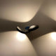 Lodes Nautilus LED Wandlampe 2300 Lumen in modernem Design mit effizienter Lichteffekten an der Wand.