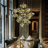 Lodes Nostalgia Glas LED Pendelleuchte in Retro-Stil, elegantes Design mit mundgeblasenem Glas und warmem Licht.